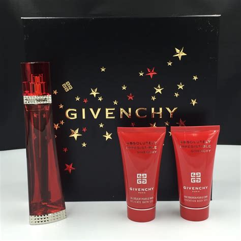 givenchy perfume red box|irresistible givenchy gift set.